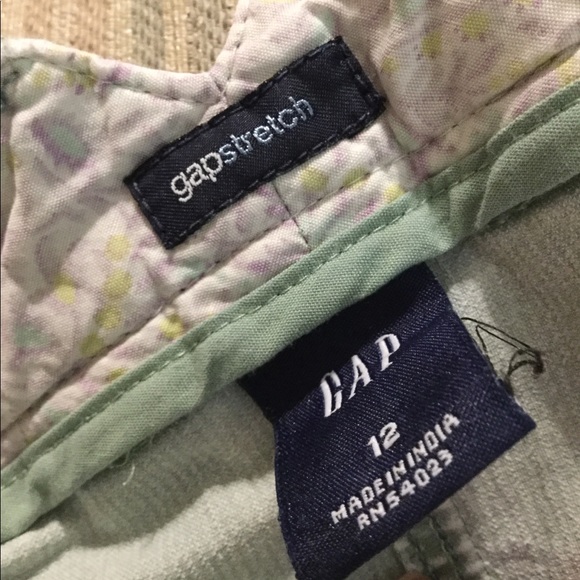 Light green Gap corduroy skirt size 12 - Picture 3 of 3